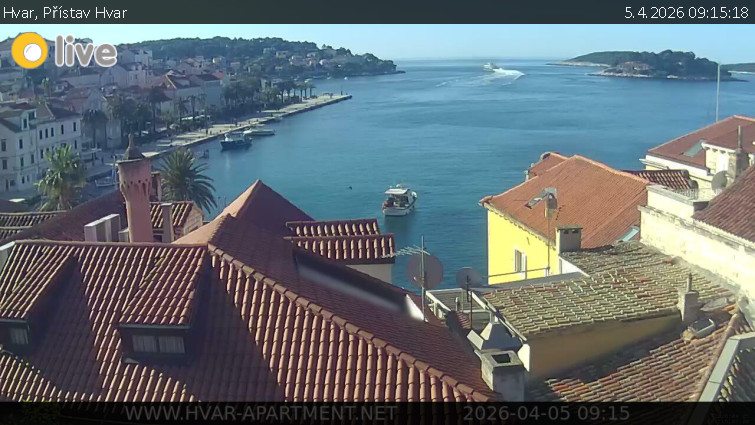 Hvar - Přístav Hvar - 5.4.2026 v 09:15