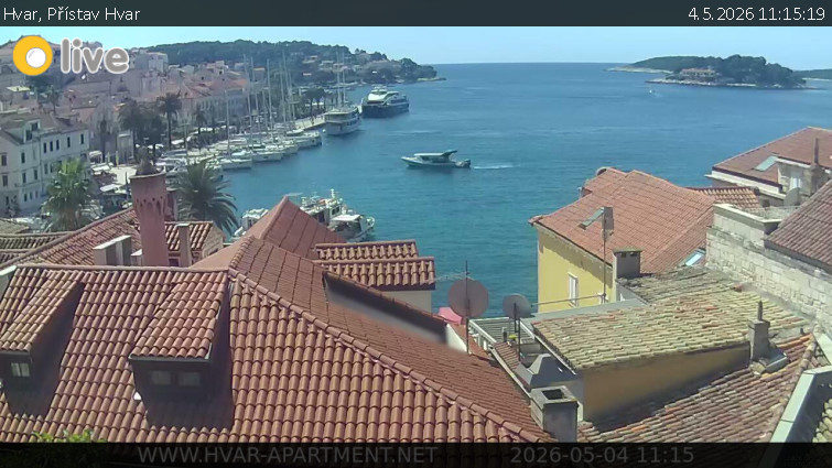 Hvar - Přístav Hvar - 4.5.2026 v 11:15