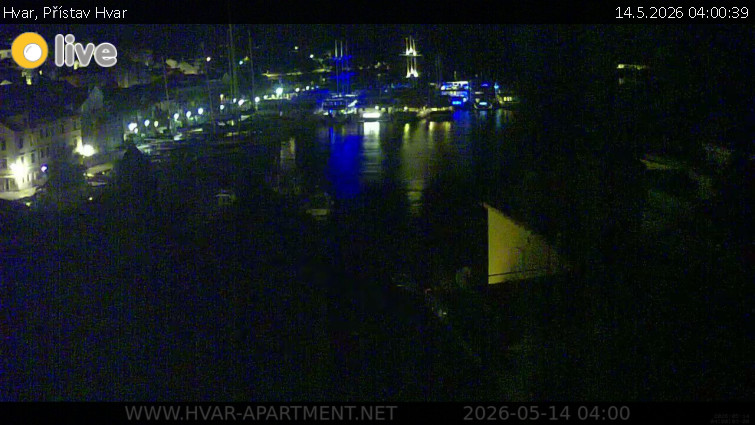 Hvar - Přístav Hvar - 14.5.2026 v 04:00