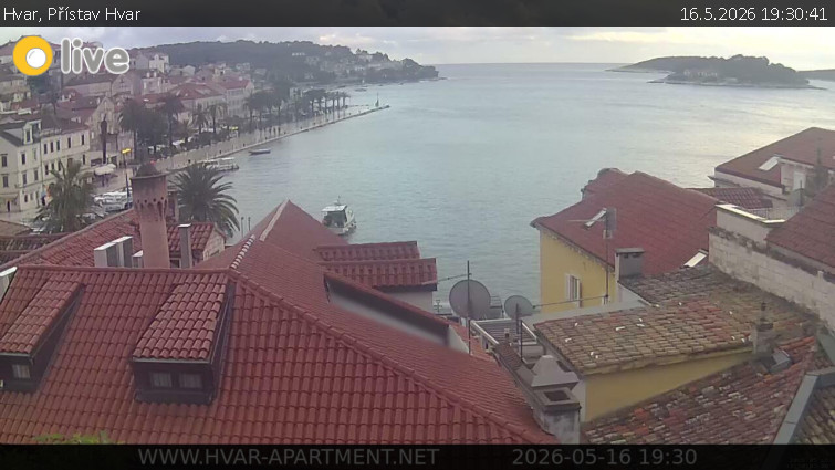 Hvar - Přístav Hvar - 16.5.2026 v 19:30
