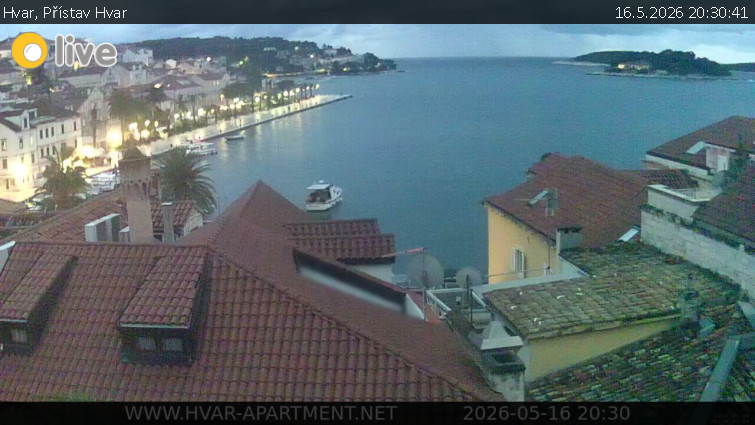 Hvar - Přístav Hvar - 16.5.2026 v 20:30