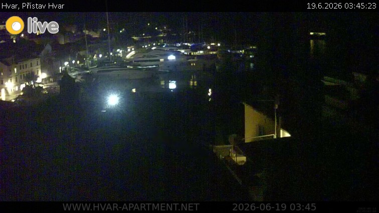 Hvar - Přístav Hvar - 19.6.2026 v 03:45