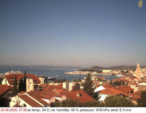 Město Split - Přístav Split - 23.6.2025 v 07:45