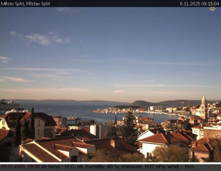 Město Split - Přístav Split - 6.11.2025 v 09:15