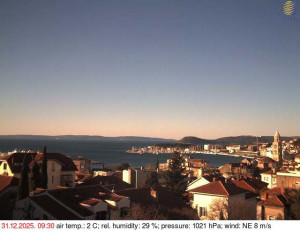 Město Split - Přístav Split - 31.12.2025 v 09:45