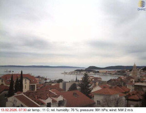 Město Split - Přístav Split - 13.2.2026 v 07:45 Město Split - Přístav Split - 13.2.2026 v 07:45