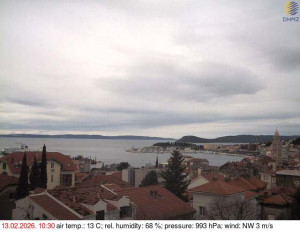 Město Split - Přístav Split - 13.2.2026 v 10:45 Město Split - Přístav Split - 13.2.2026 v 10:45