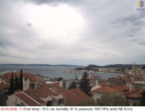 Město Split - Přístav Split - 3.4.2026 v 11:45