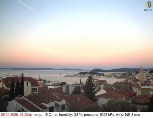 Město Split - Přístav Split - 5.4.2026 v 06:45