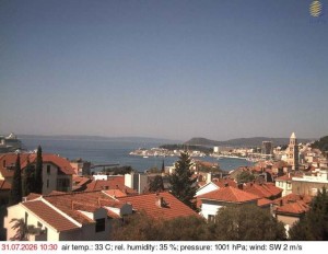 Stadt Split - Hafen Split - 31.7.2026 v 10:45 Stadt Split - Hafen Split - 31.7.2026 v 10:45