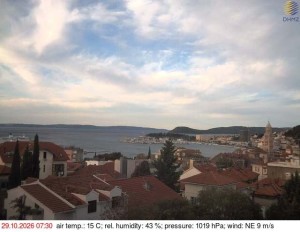 Město Split - Přístav Split - 29.10.2026 v 07:45 Město Split - Přístav Split - 29.10.2026 v 07:45