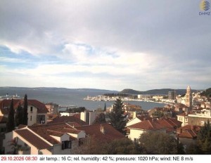 Město Split - Přístav Split - 29.10.2026 v 08:45 Město Split - Přístav Split - 29.10.2026 v 08:45
