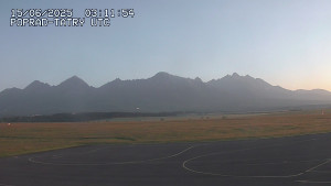 Letiště Poprad-Tatry - Panorama Výsokých Tater - 15.6.2025 v 05:30
