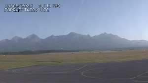 Letiště Poprad-Tatry - Panorama Výsokých Tater - 15.6.2025 v 06:30