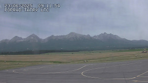 Letiště Poprad-Tatry - Panorama Výsokých Tater - 23.6.2025 v 11:30
