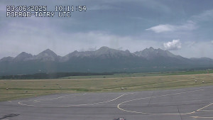 Letiště Poprad-Tatry - Panorama Výsokých Tater - 23.6.2025 v 12:30