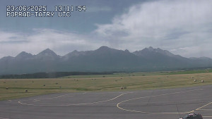 Letiště Poprad-Tatry - Panorama Výsokých Tater - 23.6.2025 v 15:30