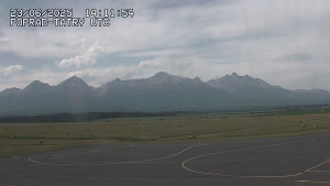Letiště Poprad-Tatry - Panorama Výsokých Tater - 23.6.2025 v 16:30