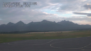 Letiště Poprad-Tatry - Panorama Výsokých Tater - 15.7.2025 v 05:30