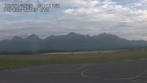 Letiště Poprad-Tatry - Panorama Výsokých Tater - 15.7.2025 v 06:30