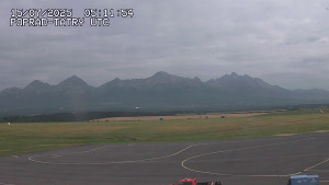 Letiště Poprad-Tatry - Panorama Výsokých Tater - 15.7.2025 v 07:30