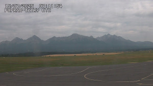 Letiště Poprad-Tatry - Panorama Výsokých Tater - 15.7.2025 v 09:30