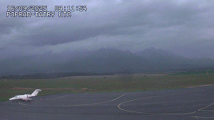 Letiště Poprad-Tatry - Panorama Výsokých Tater - 16.9.2025 v 06:30