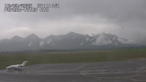 Letiště Poprad-Tatry - Panorama Výsokých Tater - 16.9.2025 v 09:30
