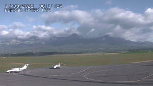 Letiště Poprad-Tatry - Panorama Výsokých Tater - 17.9.2025 v 08:30