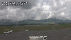 Letiště Poprad-Tatry - Panorama Výsokých Tater - 17.9.2025 v 13:00