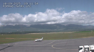 Letiště Poprad-Tatry - Panorama Výsokých Tater - 18.9.2025 v 11:30