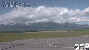 Letiště Poprad-Tatry - Panorama Výsokých Tater - 18.9.2025 v 12:30