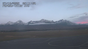 Letiště Poprad-Tatry - Panorama Výsokých Tater - 27.10.2025 v 06:30 Letiště Poprad-Tatry - Panorama Výsokých Tater - 27.10.2025 v 06:30