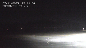 Letiště Poprad-Tatry - Panorama Výsokých Tater - 8.11.2025 v 00:30
