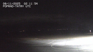 Letiště Poprad-Tatry - Panorama Výsokých Tater - 8.11.2025 v 03:30
