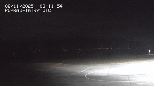 Letiště Poprad-Tatry - Panorama Výsokých Tater - 8.11.2025 v 04:30