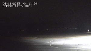 Letiště Poprad-Tatry - Panorama Výsokých Tater - 8.11.2025 v 05:30