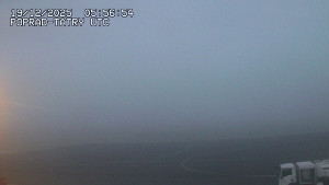 Letiště Poprad-Tatry - Panorama Výsokých Tater - 19.12.2025 v 07:00