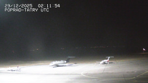 Letiště Poprad-Tatry - Panorama Výsokých Tater - 29.12.2025 v 03:30