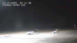 Letiště Poprad-Tatry - Panorama Výsokých Tater - 29.12.2025 v 05:30