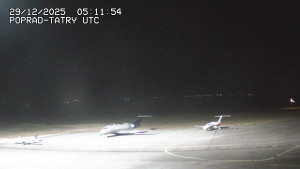 Letiště Poprad-Tatry - Panorama Výsokých Tater - 29.12.2025 v 06:30