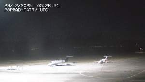 Letiště Poprad-Tatry - Panorama Výsokých Tater - 29.12.2025 v 07:00