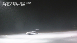 Letiště Poprad-Tatry - Panorama Výsokých Tater - 30.12.2025 v 01:30