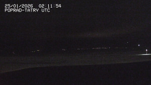 Letiště Poprad-Tatry - Panorama Výsokých Tater - 25.1.2026 v 03:30