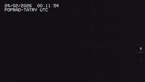 Letiště Poprad-Tatry - Panorama Výsokých Tater - 24.2.2026 v 01:30