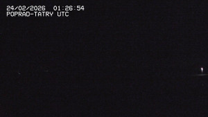 Letiště Poprad-Tatry - Panorama Výsokých Tater - 24.2.2026 v 03:00 Letiště Poprad-Tatry - Panorama Výsokých Tater - 24.2.2026 v 03:00