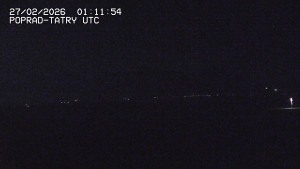 Letiště Poprad-Tatry - Panorama Výsokých Tater - 27.2.2026 v 02:30