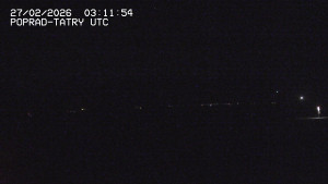 Letiště Poprad-Tatry - Panorama Výsokých Tater - 27.2.2026 v 04:30