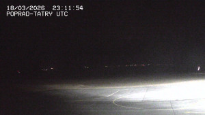 Letiště Poprad-Tatry - Panorama Výsokých Tater - 19.3.2026 v 00:30