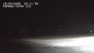 Letiště Poprad-Tatry - Panorama Výsokých Tater - 19.3.2026 v 04:30